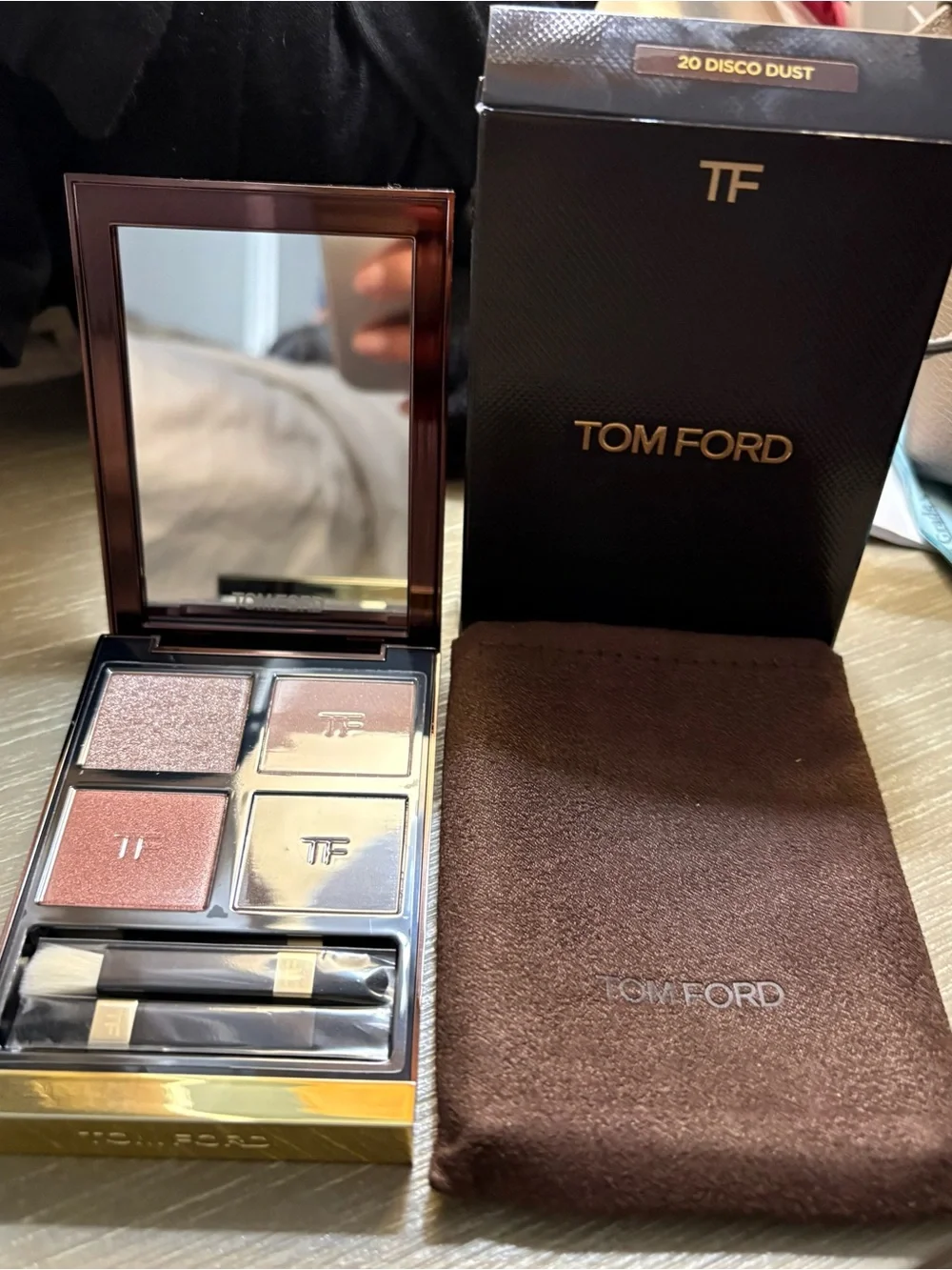 TOM FORD Runway Eye Color Quad Eyeshadow. Color disco dusk.  Brand new unused